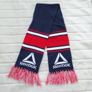 Reebok  60" x 8.5" Soft Scarf Red White & Blue